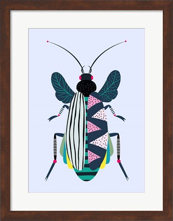 Framed Beetle Print