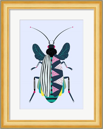 Framed Beetle Print