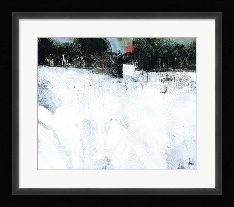 Framed White Void Print