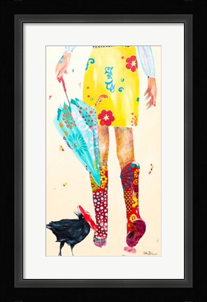 Framed Rainy Day Companions Print