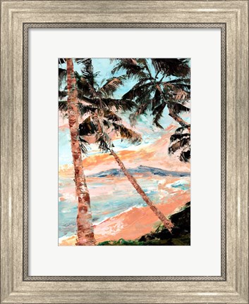 Framed Paradise Palms Print