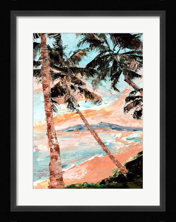Framed Paradise Palms Print