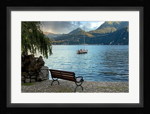 Framed Lago Banco #1 Print
