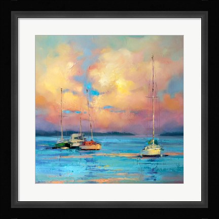 Framed After The Sailing Day Print