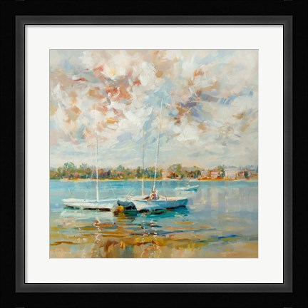 Framed At Water's Edge Print