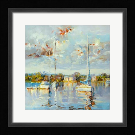 Framed Coastal Calm Print