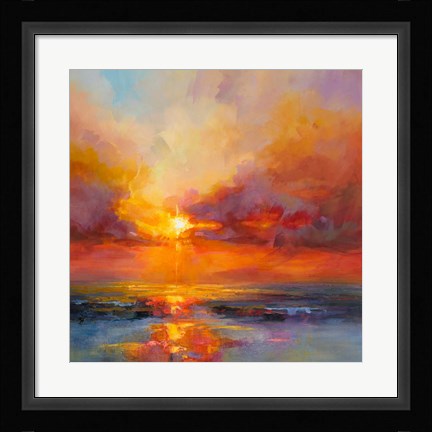 Framed Evening Sparkle Print