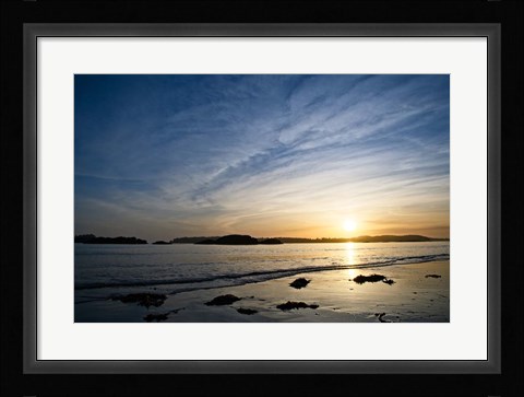 Framed Golden Sunset Print