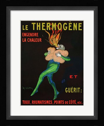 Framed Thermogene Warms You Up, 1909 Print