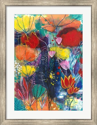 Framed All You Need is a Garden Print