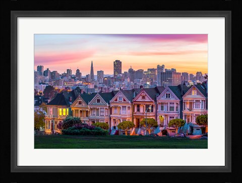 Framed Dawn Painting Print