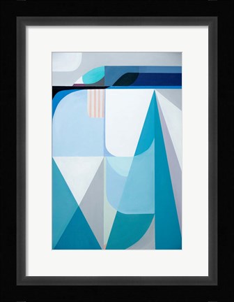 Framed Frozen Shores Print