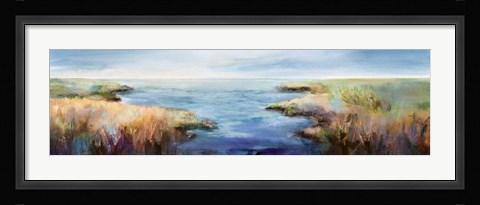 Framed Enjoying The View Print