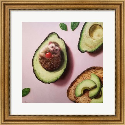 Framed Avocado Toast Print