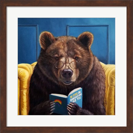 Framed Bear Trap Print