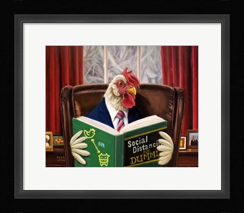 Framed Bird Brain Print