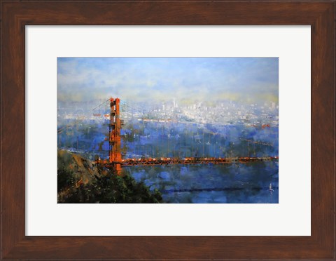 Framed Golden Gate Afternoon Print