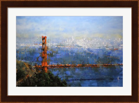 Framed Golden Gate Afternoon Print