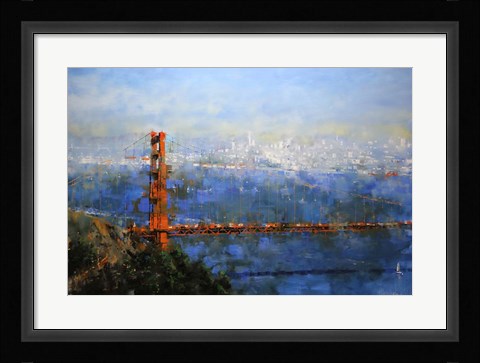 Framed Golden Gate Afternoon Print