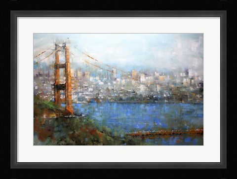 Framed Golden Gate Vista Print