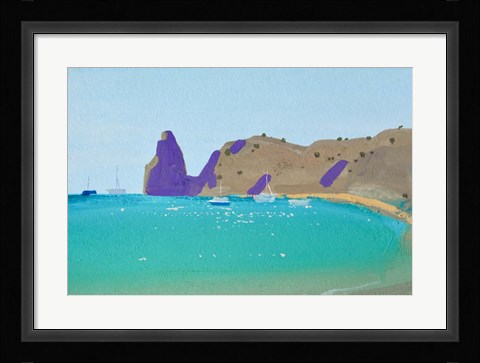 Framed Cape Fiolent Print