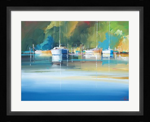 Framed Light at Metung Print