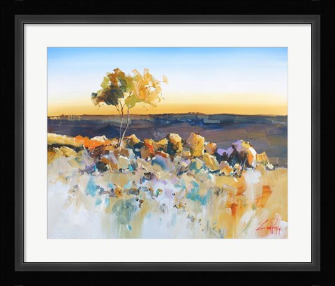 Framed Silverton View Print