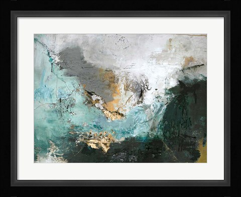 Framed Arctic Green Print