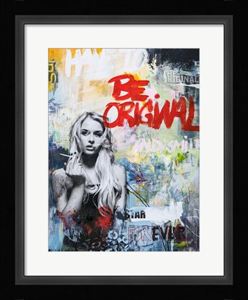 Framed Be Original Print