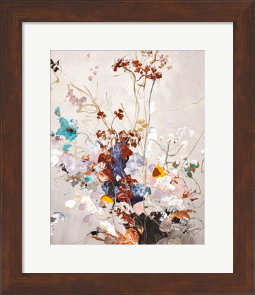 Framed Fall Floral Print