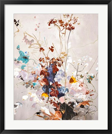 Framed Fall Floral Print