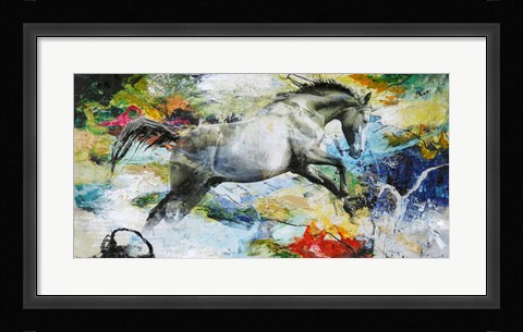 Framed Horse Print