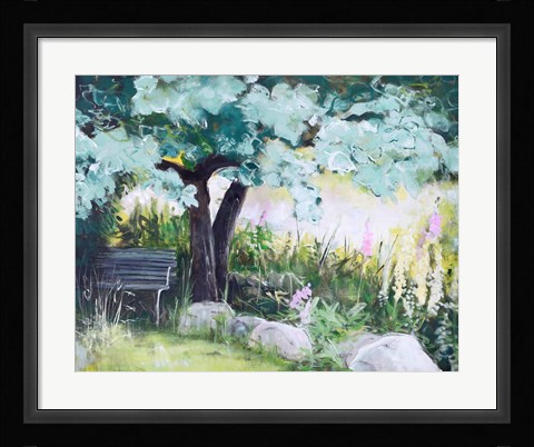 Framed Spring Field Print