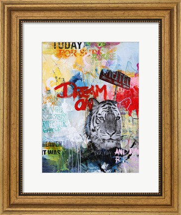 Framed Tiger King Print