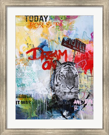 Framed Tiger King Print