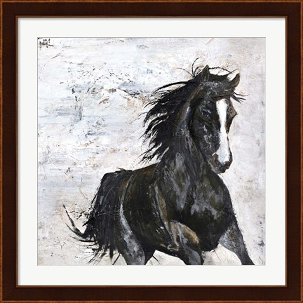 Framed Wild Horse 1 Print