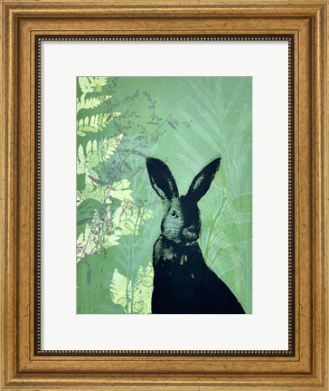 Framed Cheeky Rabbit Print