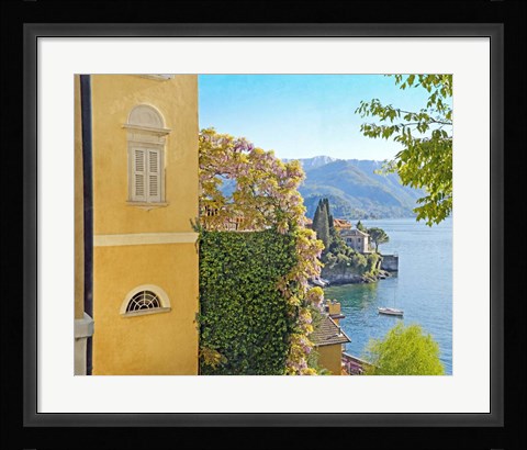 Framed Varenna Vista No. 2 Print