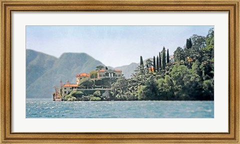 Framed Villa del Balbianello Print