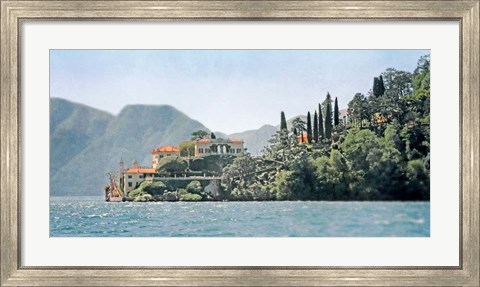 Framed Villa del Balbianello Print