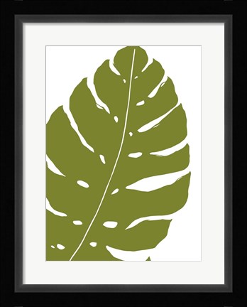 Framed Monstera Print