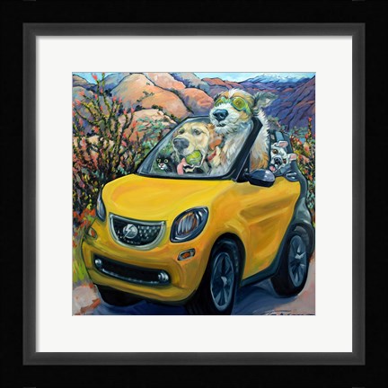 Framed Fully Charged Print