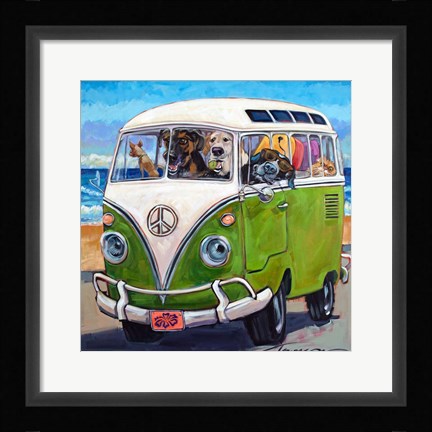 Framed Hang Loose Print