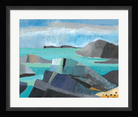 Framed Carmel Central Coast Print