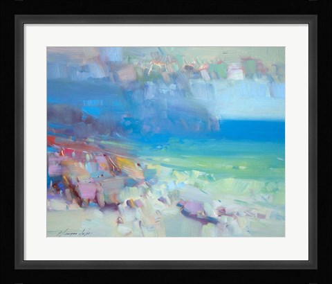 Framed Ocean Side II Print