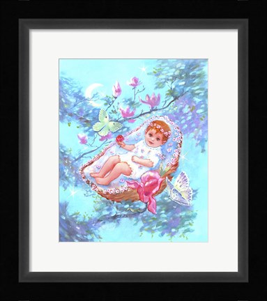 Framed Rock A Bye Baby Print