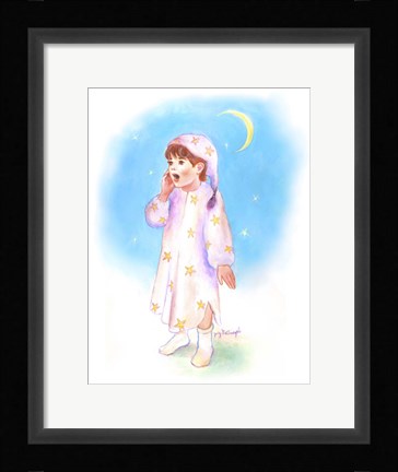 Framed Wee Willie Winkie Print