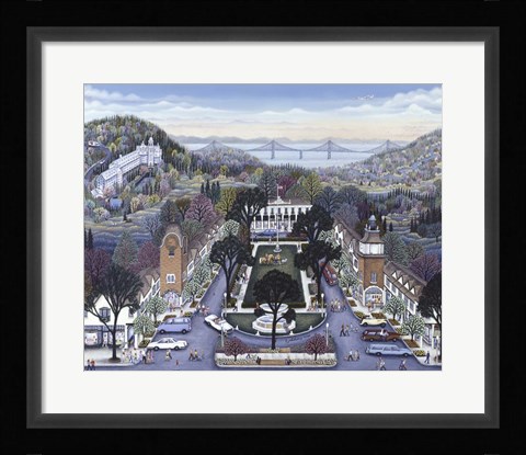 Framed Market Square Print