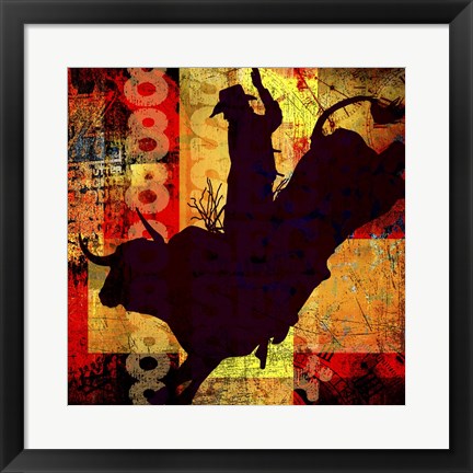 Framed Go Around 2 Print