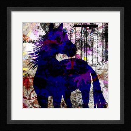 Framed My Painted Pony 3 Print